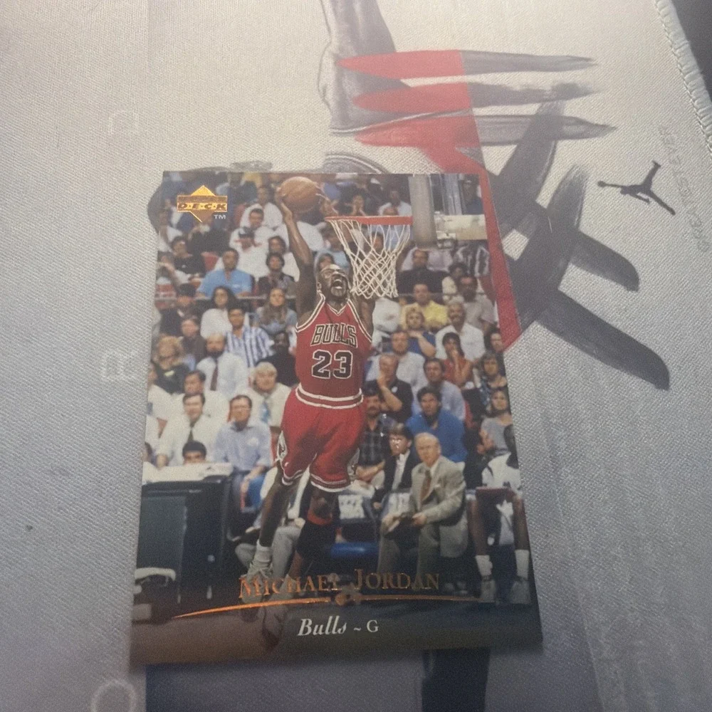 Upper Deck 1995-96 Michael Jordan #23 Chicago Bulls Base Set NBA Basketball Card
